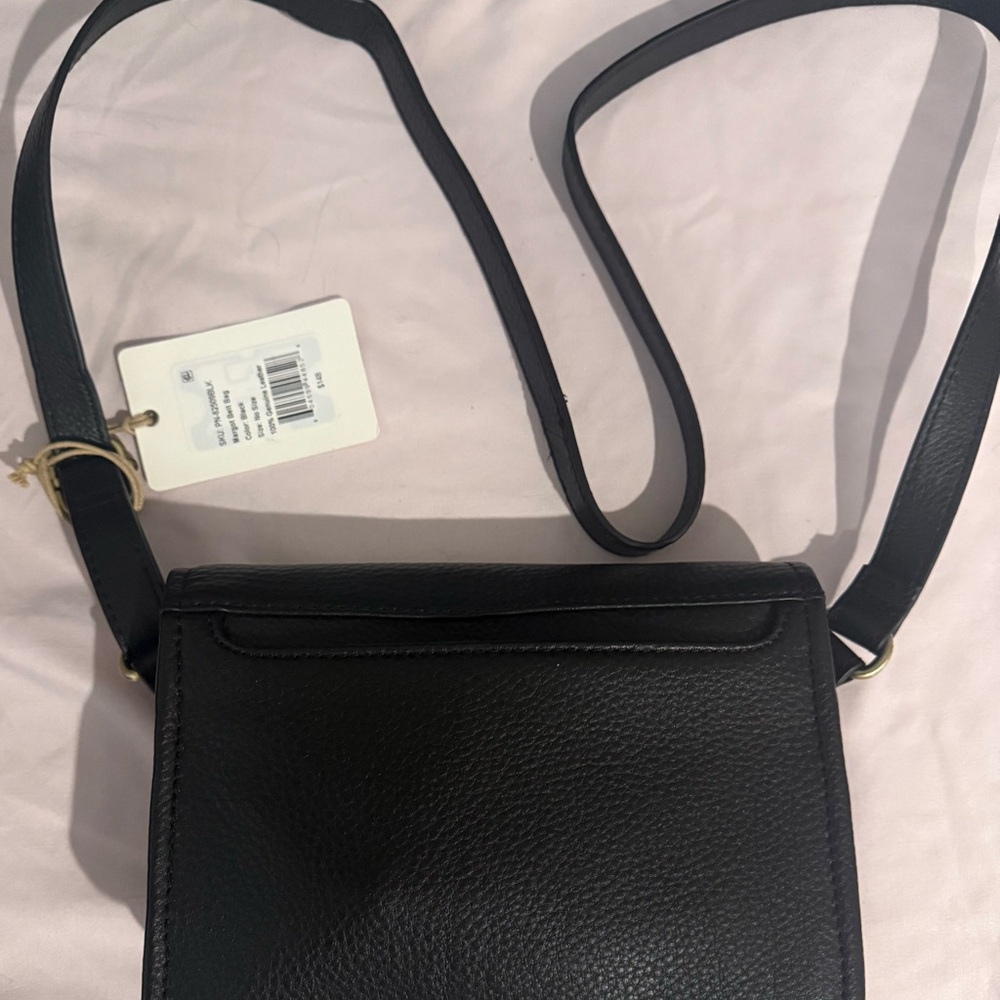 HOBO Black Pebble Leather Crossbody/Belt Bag - Picture 3 of 4